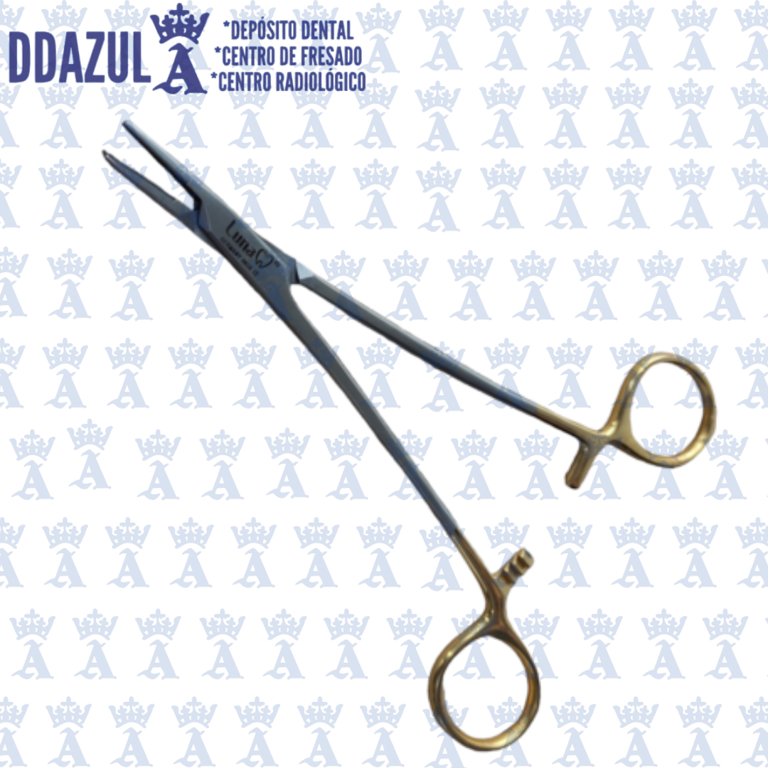 PORTA AGUJAS CASTROVIEJO RECTA 14 CMS LUNA