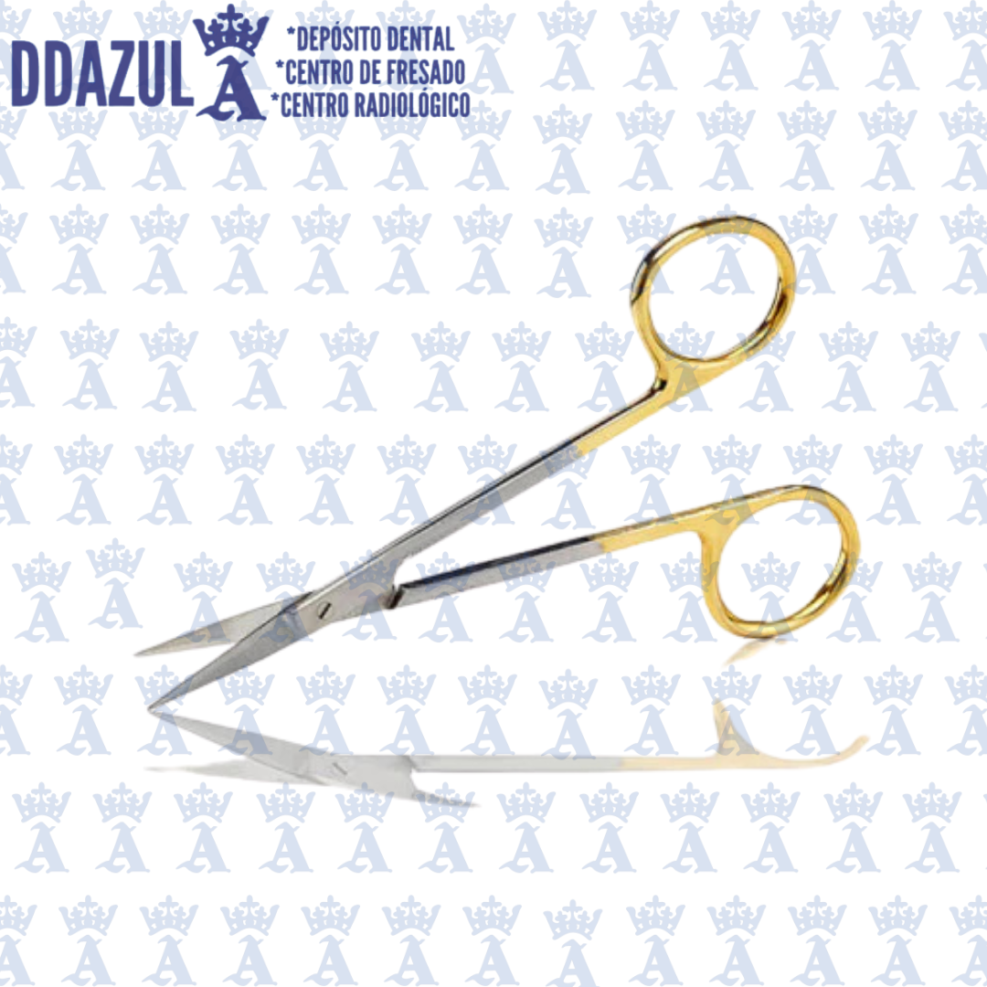 TIJERA MAYO CURVA 14 CMS TUNGSTENO LUNA