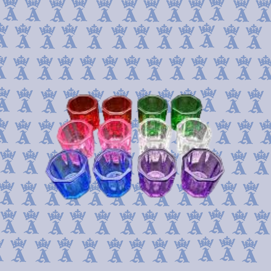 GODETE DE VIDRIO COLORES BAKEL