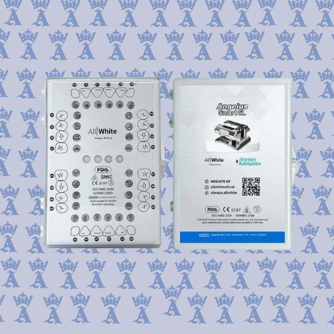 BRACKETS ANGELUS SMART C/ARCOS AUTOLIGADO ROTH 0.22 ALL WHITE