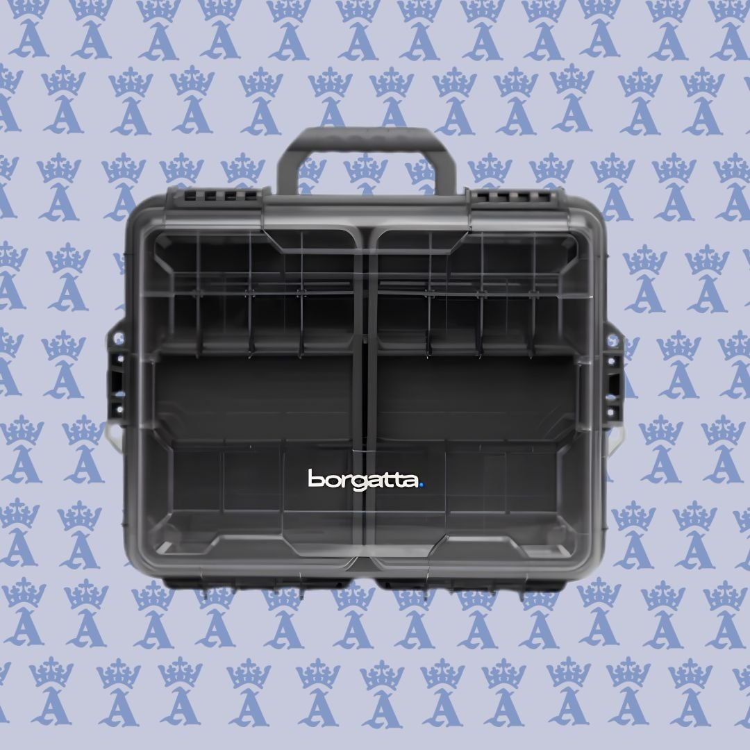CAJA ORGANIZADORA DENTAL GRIS BORGATTA